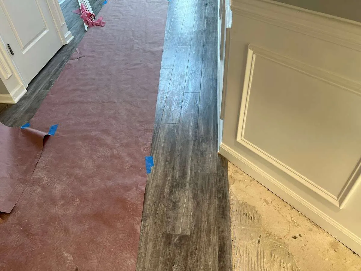 Completed marble shower restoration in Pearland